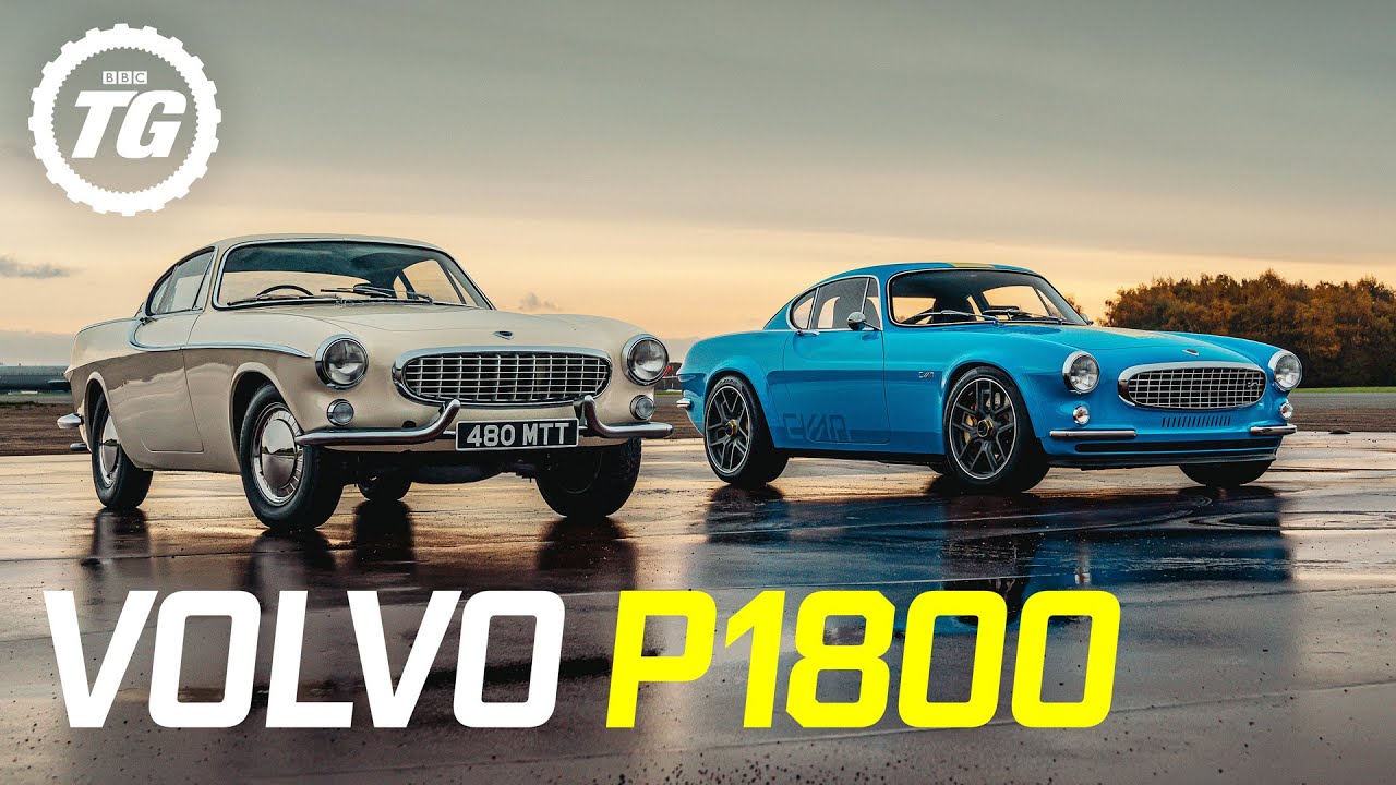 Volvo P1800 Cyan Racing 424bhp/tonne Restomod vs original | Top Gear RETROspective