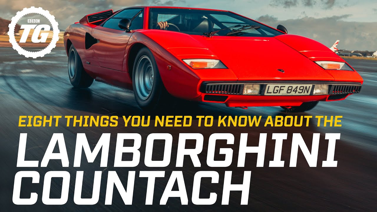 Eight things you need to know about the Lamborghini Countach | Top Gear