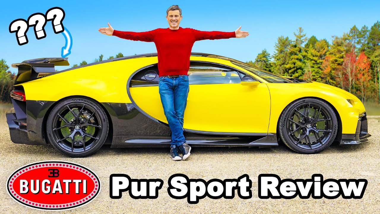 Bugatti Chiron Pur Sport review – 0-60mph, 1/4-mile & brake tested!?