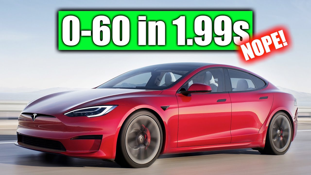 No, Tesla Can’t Hit 60 MPH In Under 2 Seconds (Model S Plaid)