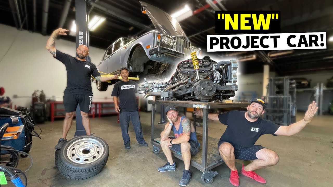 Rolls Royce Drift Car!? Re-rebuilding our ’78 Silver Shadow II into a 700hp 4-seat party shredder!