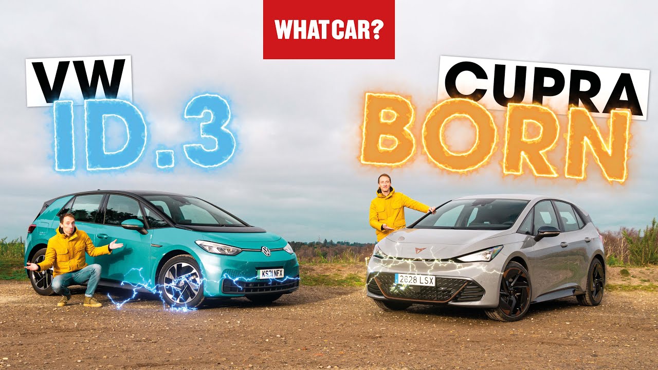 NEW Cupra Born vs VW ID.3 review – what’s the best small electric car? | What Car?