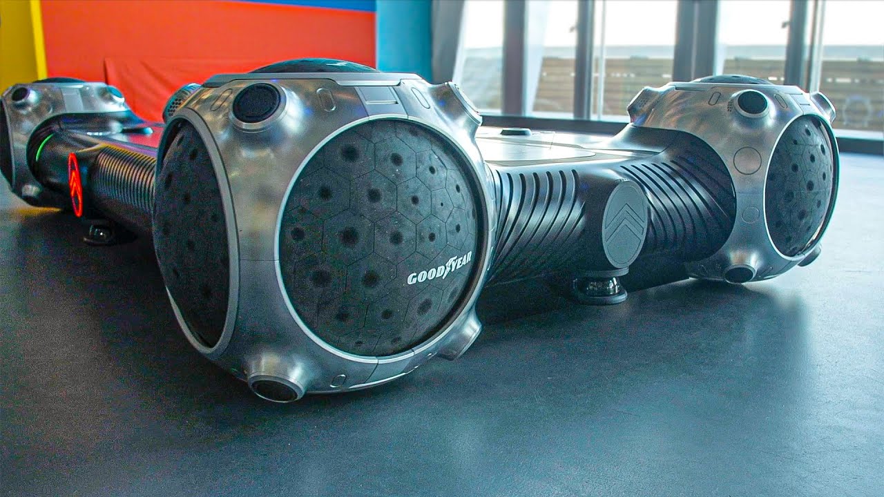 Goodyear Spherical Tires for Citroën Futuristic Prototype