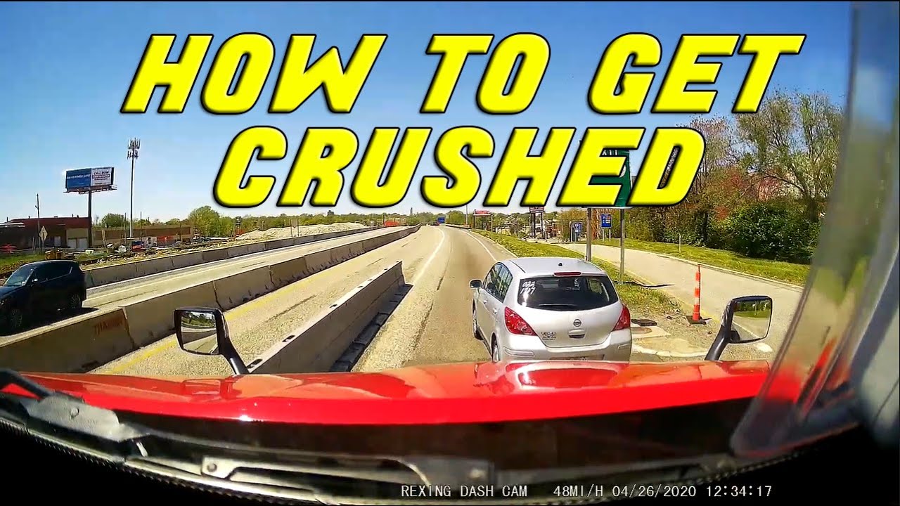 A Day in The Life of an American Truck Driver – Road Rage, Brake Check, Car Crash, Instant Karma USA