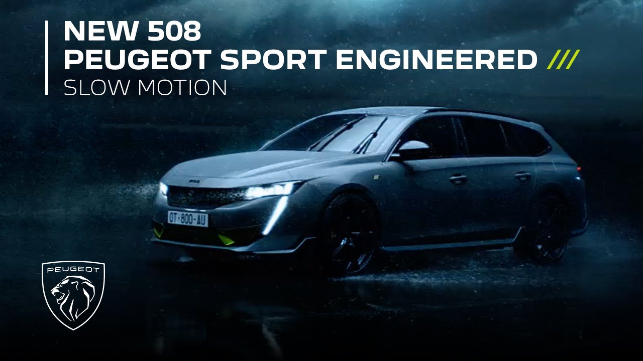 NEW 508 PEUGEOT SPORT ENGINEERED – SLOW MOTION