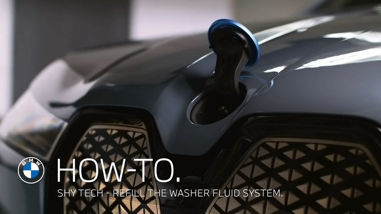Shy Tech – Refill The Washer Fluid System | BMW How-To