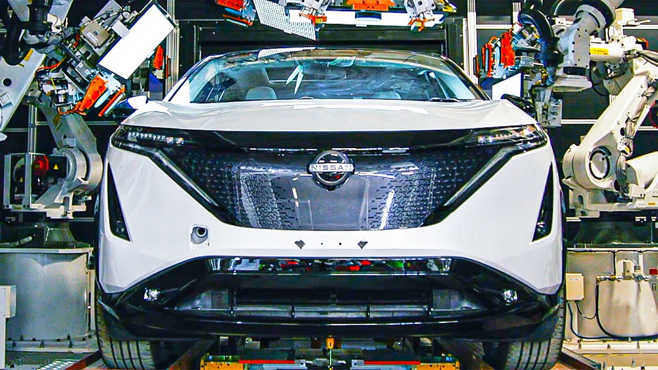 Production Line of the Nissan Ariya – Nissan Intelligent Factory