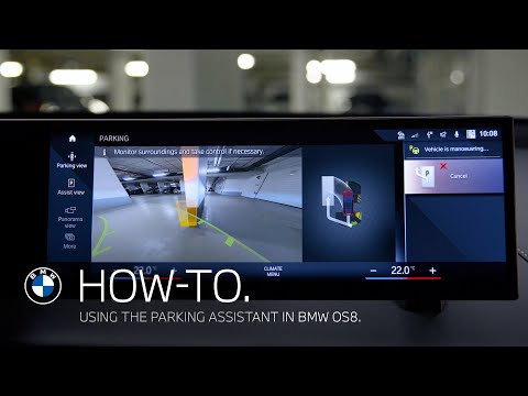 Using the Parking Assistant in BMW Operating System 8 | BMW How-To