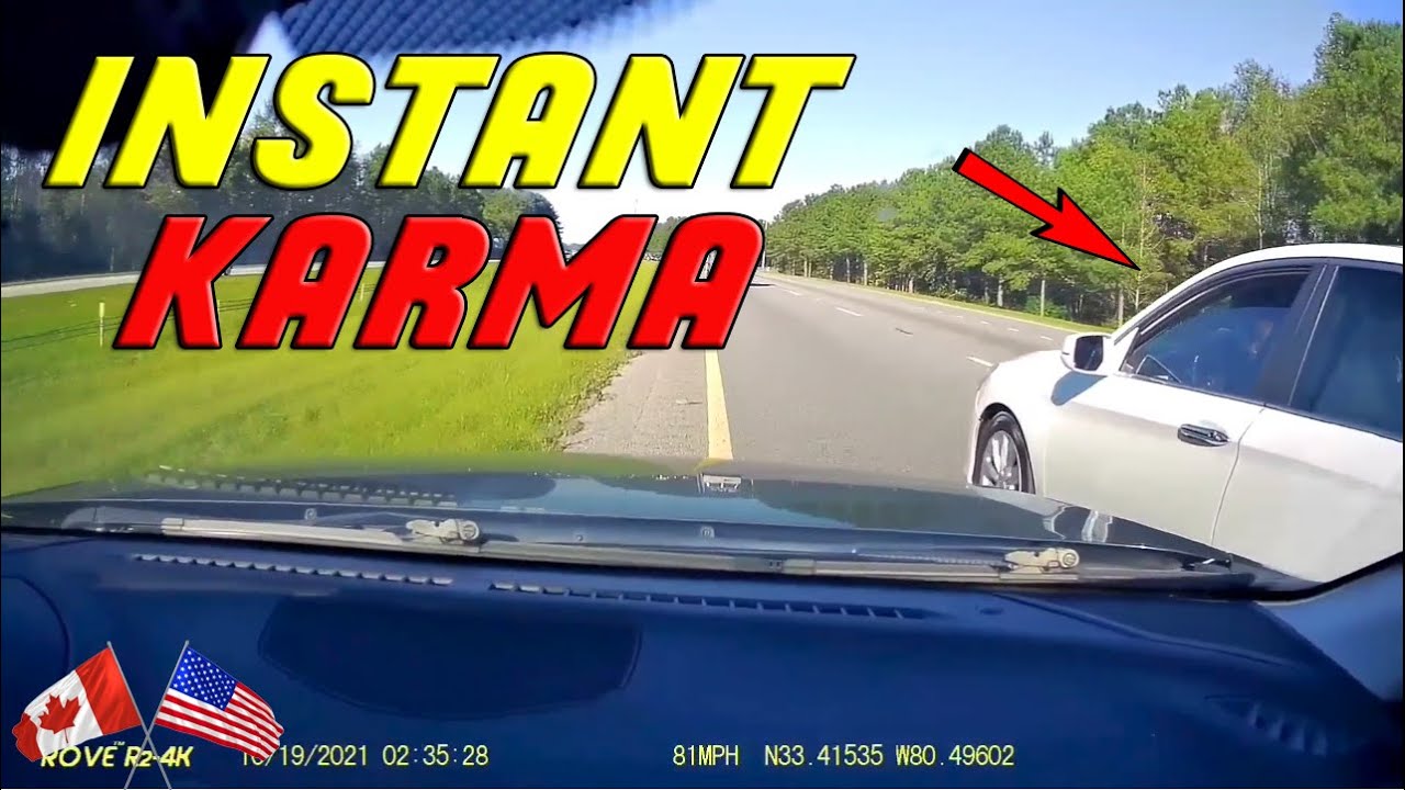 Road Rage USA & Canada | Bad Drivers, Hit and Run, Brake check, Instant Karma, Car Crash | New 2021