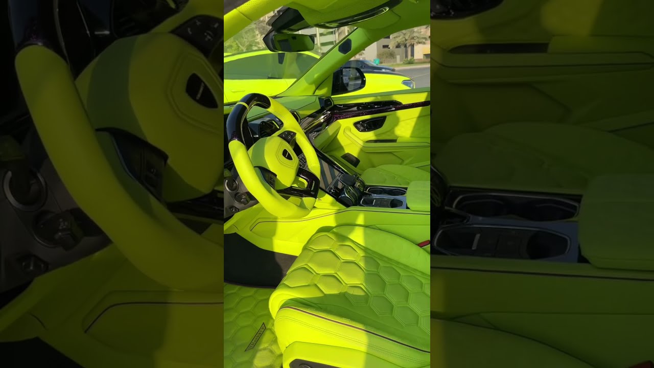 The Coolest Lamborghini Interior Ever?? ??