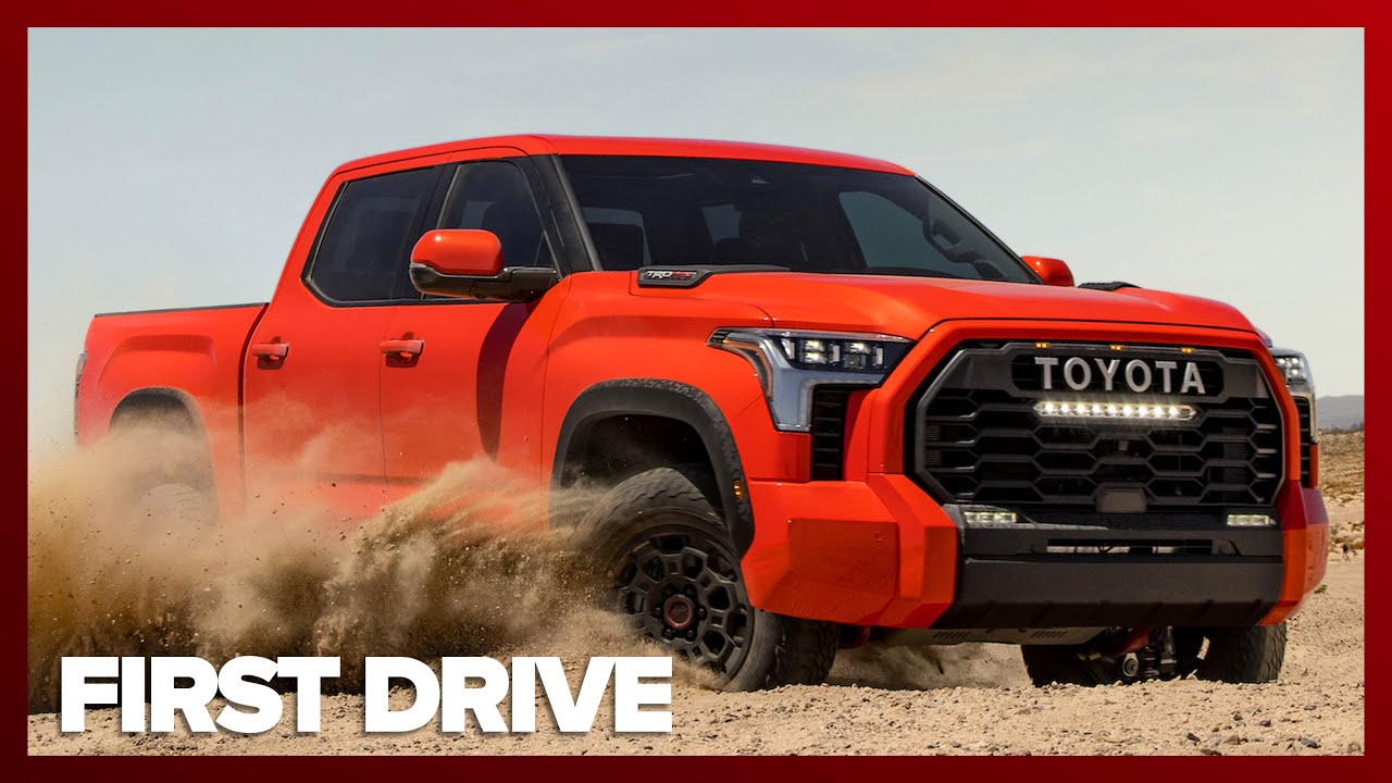 NEW 2022 Toyota Tundra FIRST DRIVE: Ride shotgun with us