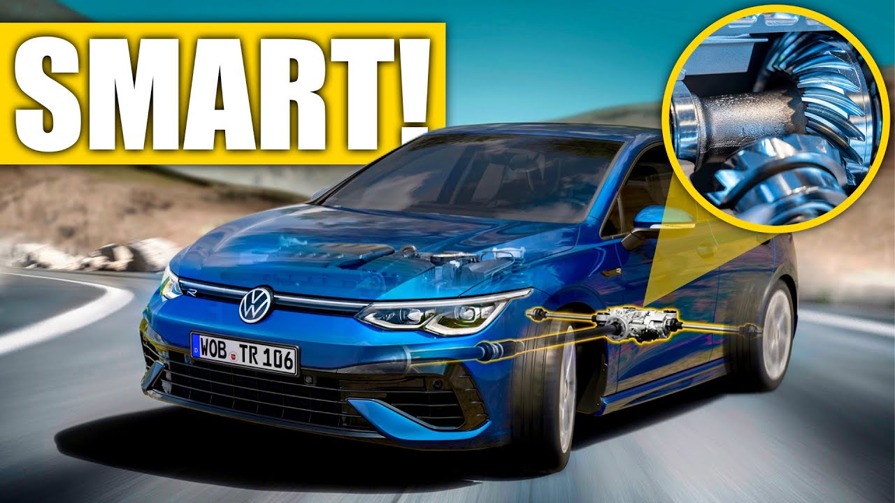 Volkswagen’s Clever Differential Allows For AWD Drifting – 2022 VW Golf R