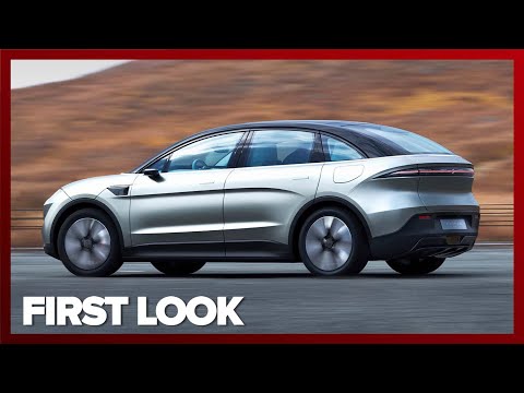 Sony built ANOTHER EV! Vision-S 02 concept at CES 2022