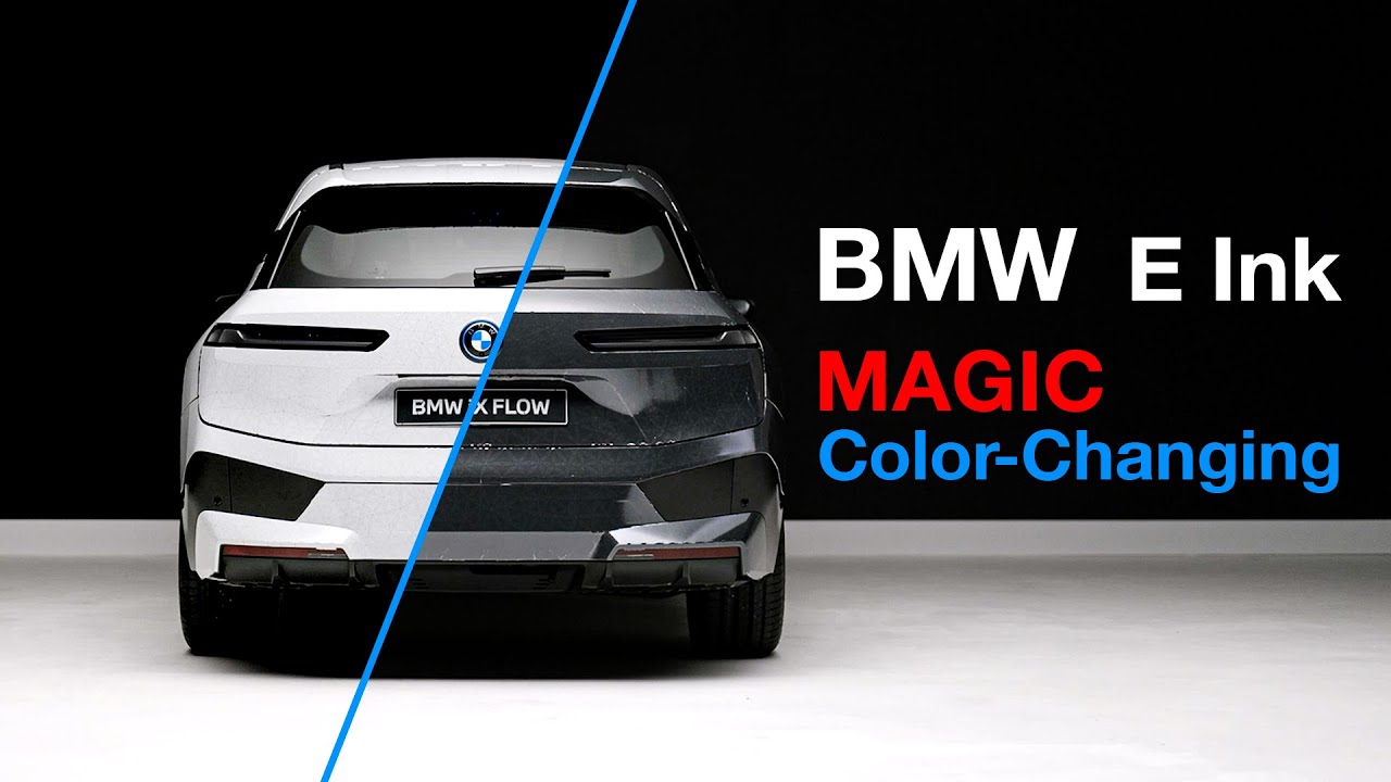 BMW Magic Color-Changing Paint – The BMW E Ink