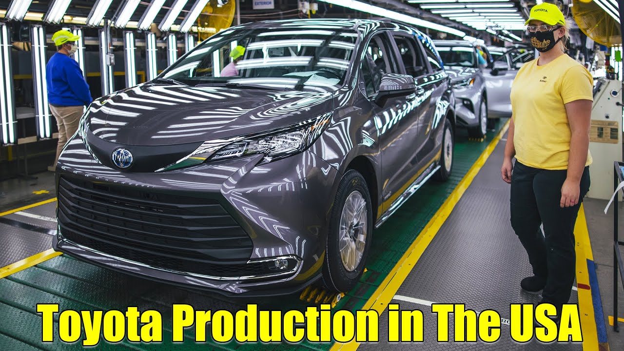 2022 Toyota Highlander and Toyota Sienna – Production at Indiana plant