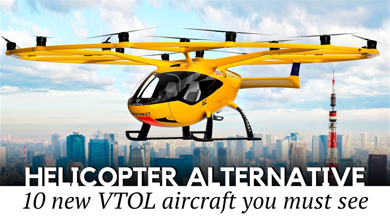 10 New Aircraft Coming to Merge Cars and Helicopters into Electric VTOLs