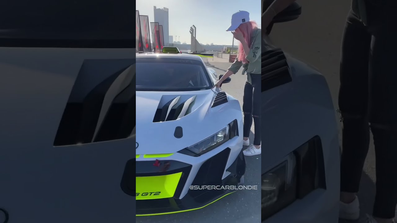 The Fastest Audi R8 has a Built in Fire Extinguisher ??? #shorts