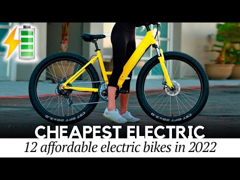 12 Cheapest Electric Bicycles from Reputable Manufacturers in 2022 (Honest Buying Guide)