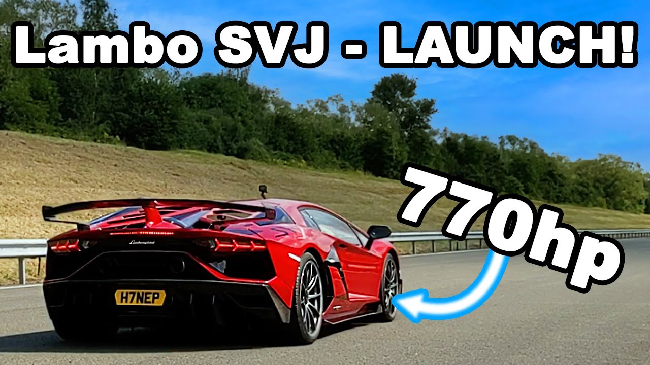 Lamborghini Aventador SVJ – LAUNCH! ?