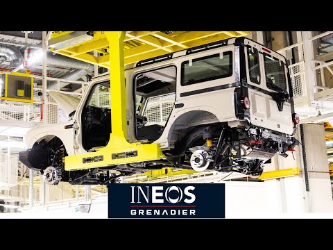 2022 INEOS Grenadier – Production Line at Hambach plant