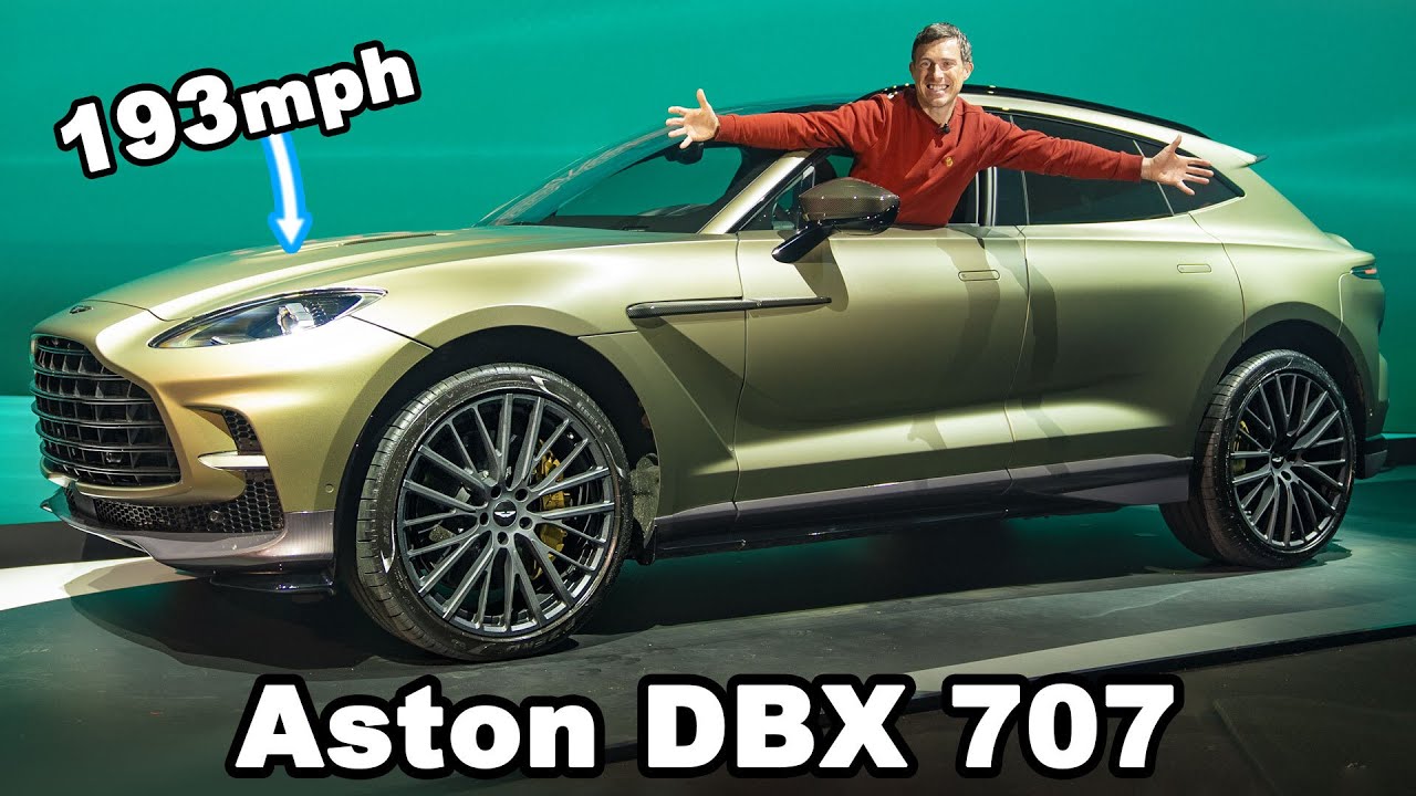 This new Aston Martin DBX 707 is the fastest SUV in the world!