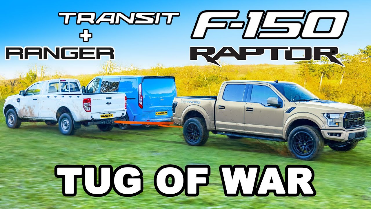 F-150 Raptor v Ranger & Transit: TUG-OF-WAR