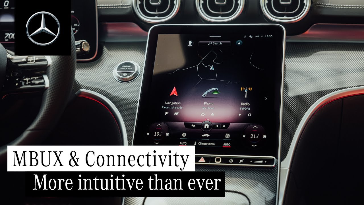 MBUX & Connectivity in the New C-Class (2021)