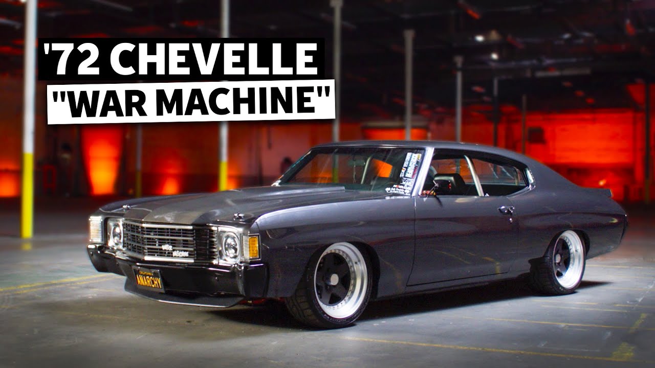 War Machine! Pro-Touring inspired ’72 Chevelle built for EVERYTHING // Build Biology