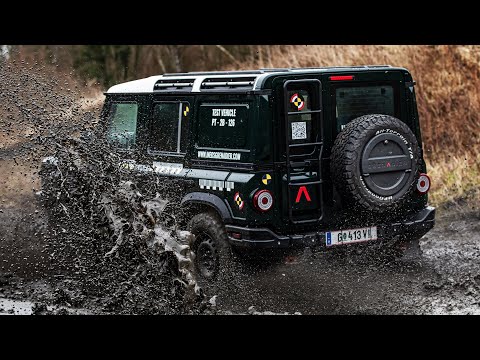 The INEOS Grenadier 4X4 SUV – Off-Road Test Drive