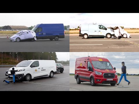 The LEAST SAFE and SAFEST Commercial Vans of 2022 – Crash avoidance system