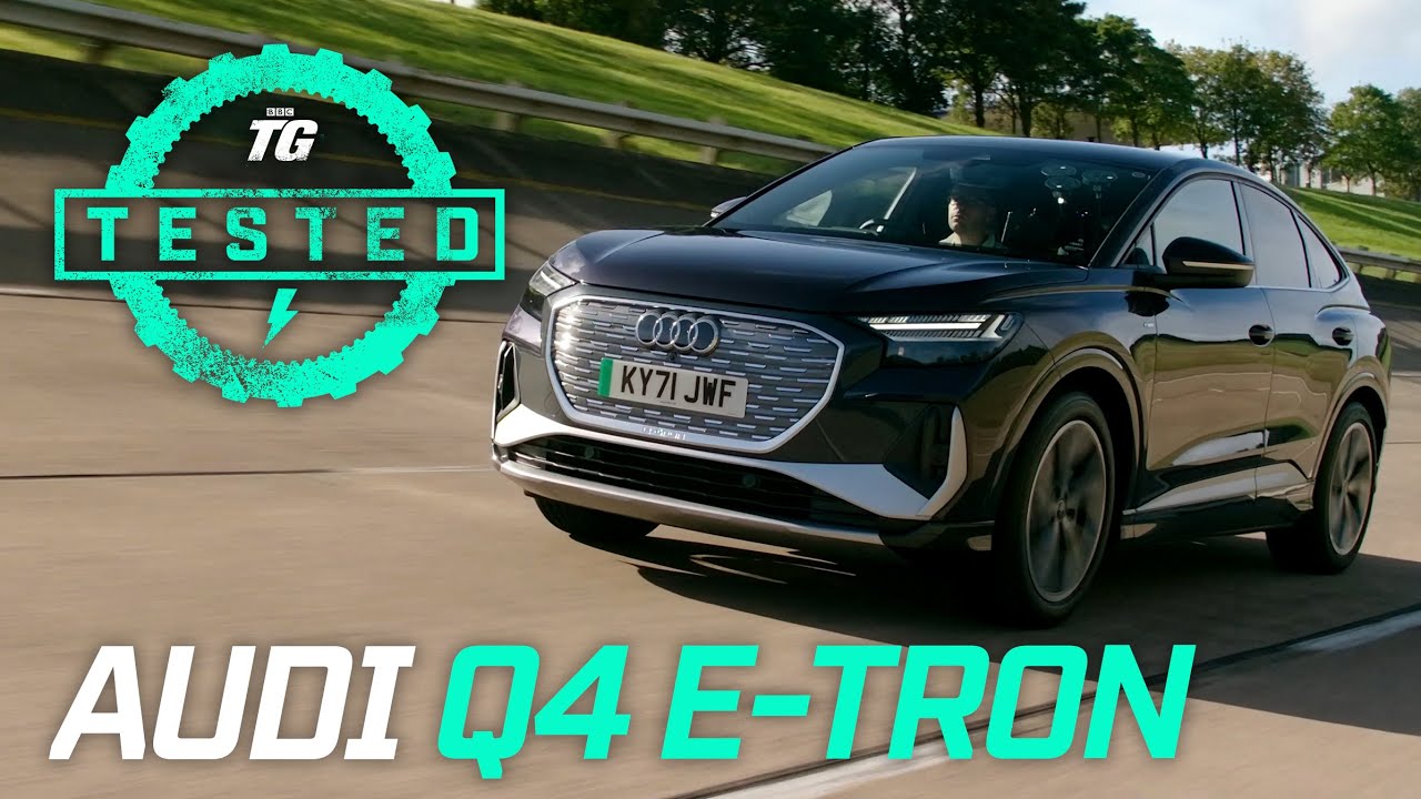 Audi Q4 e-tron Review: 0-60mph, ride, handling, tech, range & more | Top Gear Tested