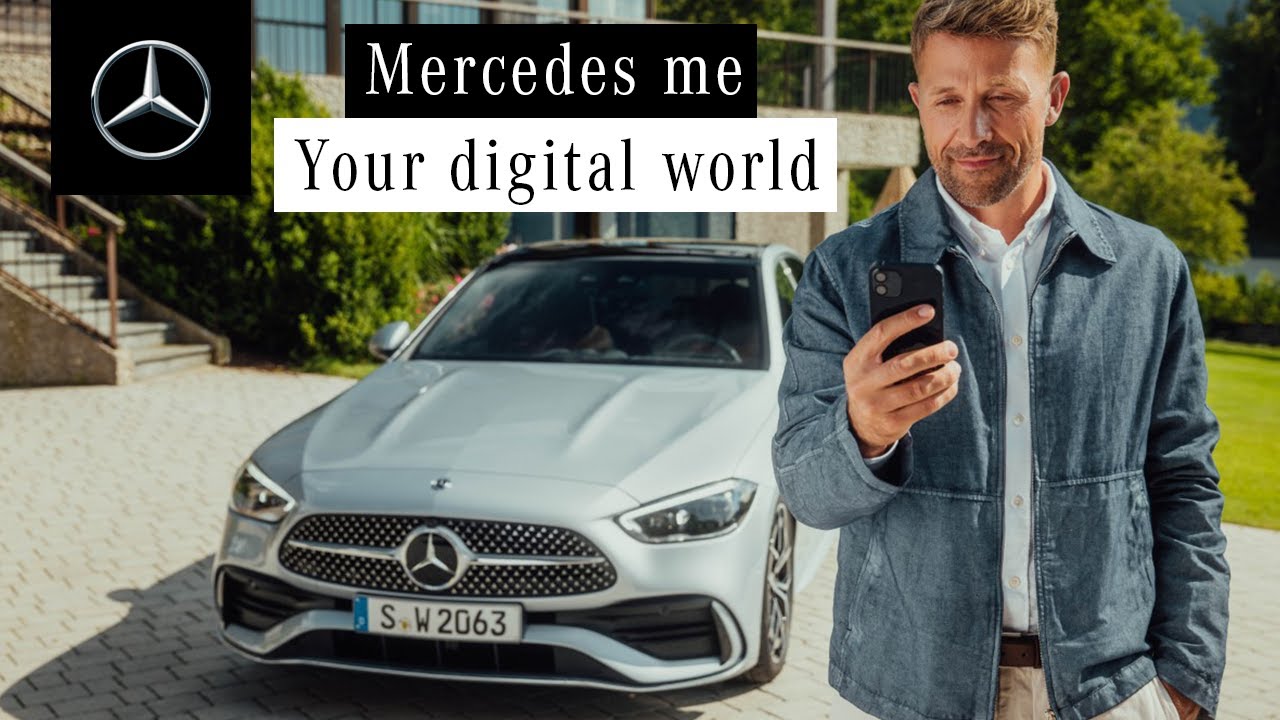 The new C-Class (2021) and the Mercedes me App