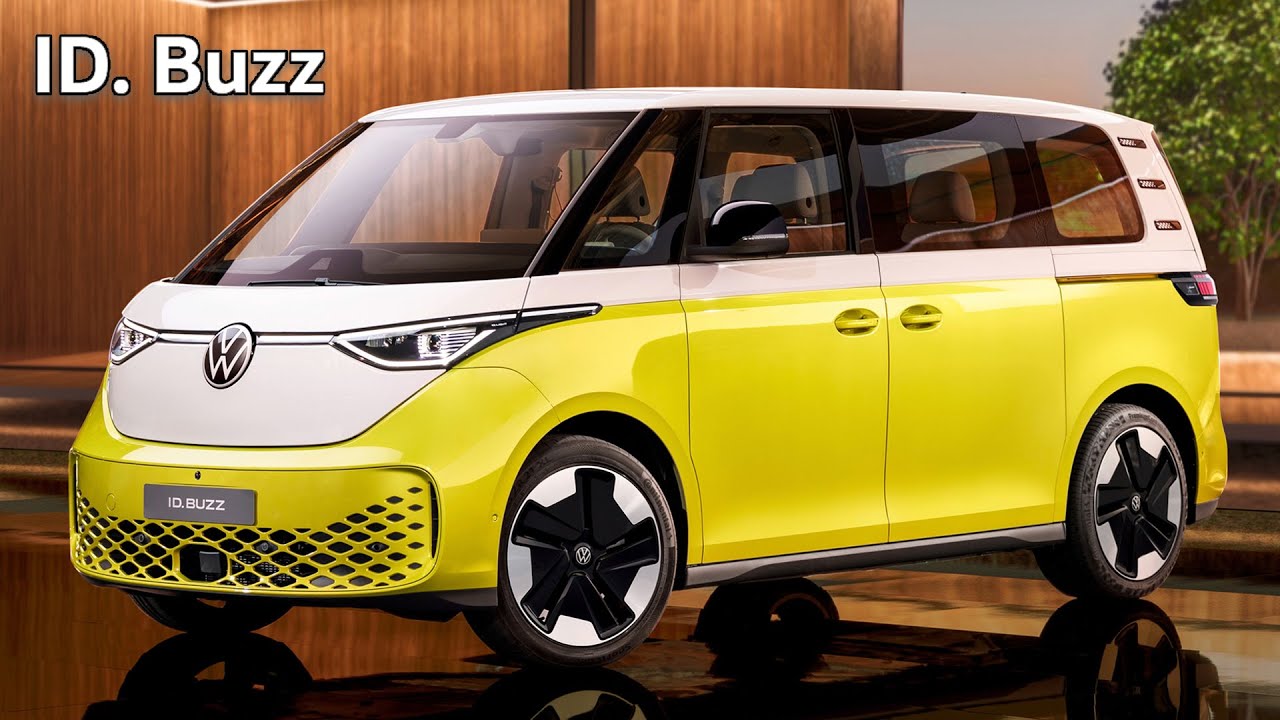 2023 VW ID. Buzz reveal – Features, Design, Technology  / Modern electric microbus