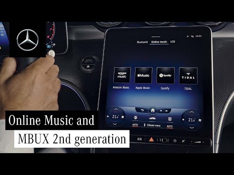 How to Connect Online Music in MBUX 2nd Generation