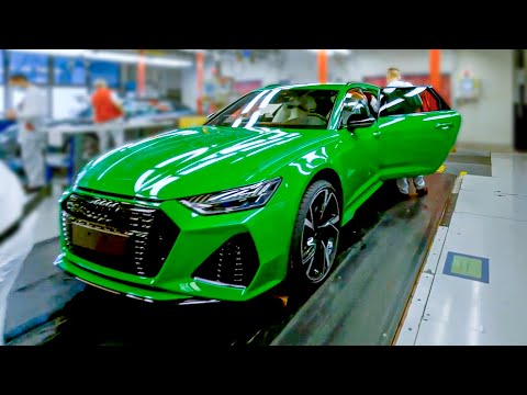 AUDI RS6, A6 and A7 Production Line – German Car Factory