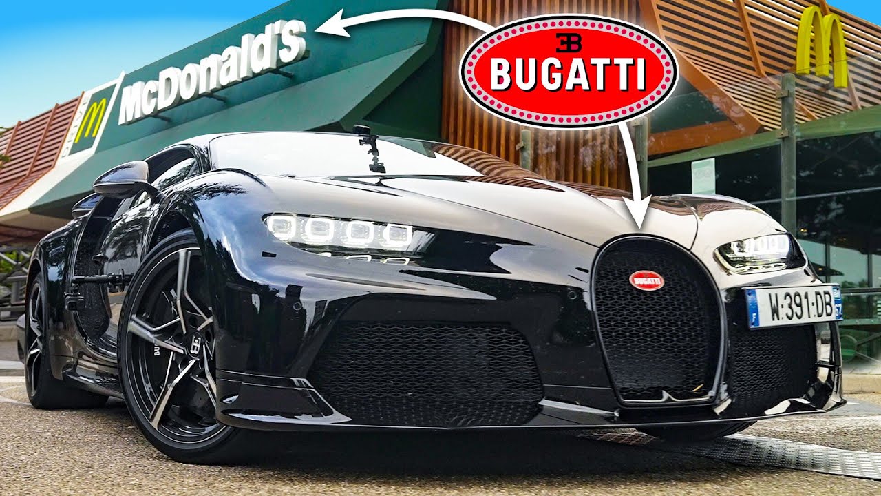 300mph Bugatti Chiron Super Sport vs… McDonalds?!