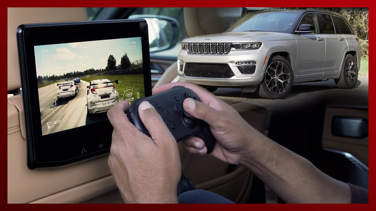 Console Gaming In The 2022 Jeep Grand Cherokee