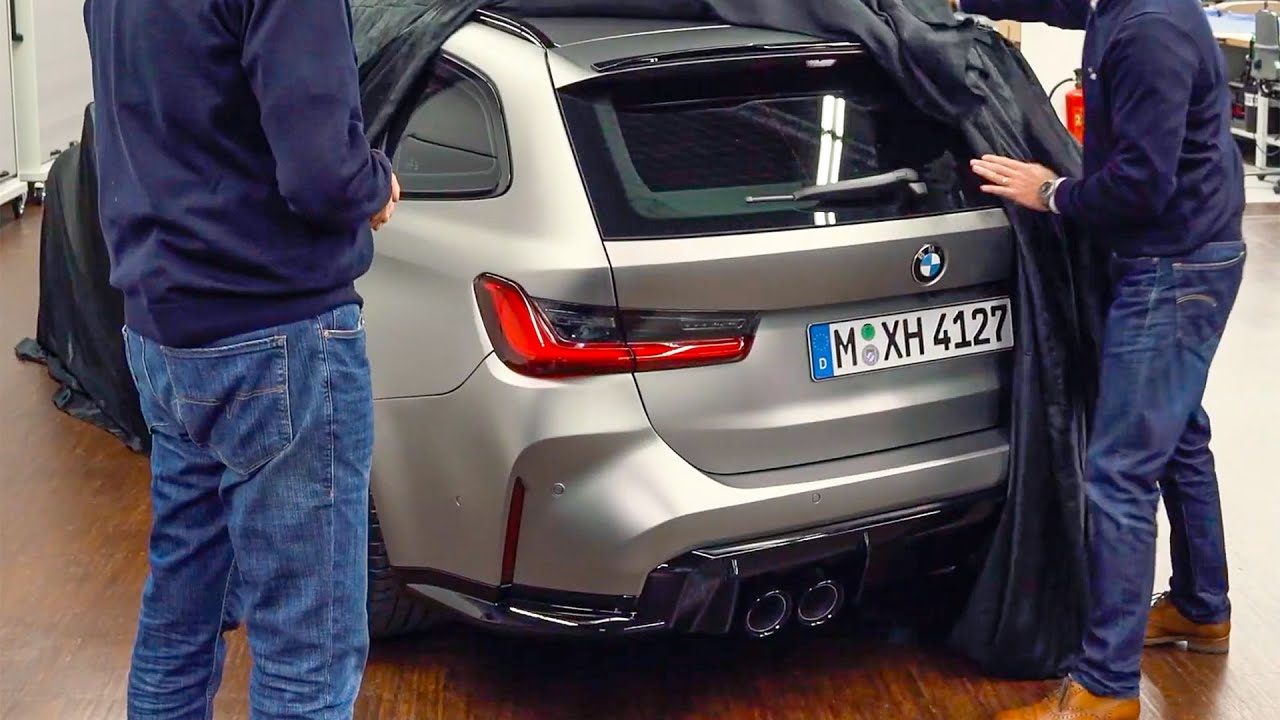 BMW M3 Touring (2023) Unveiling of its backside