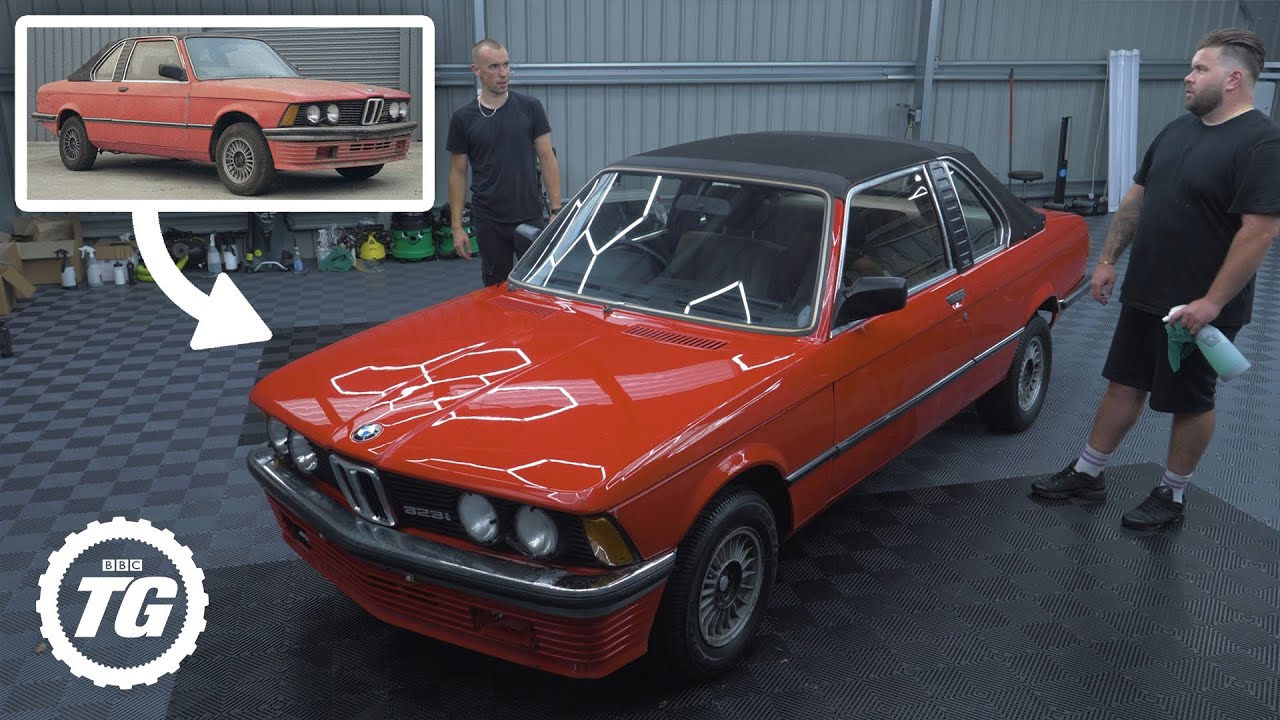 RARE BMW E21 DEEP CLEAN – Bringing an 80s Icon Back to Life | Top Gear Clean Team