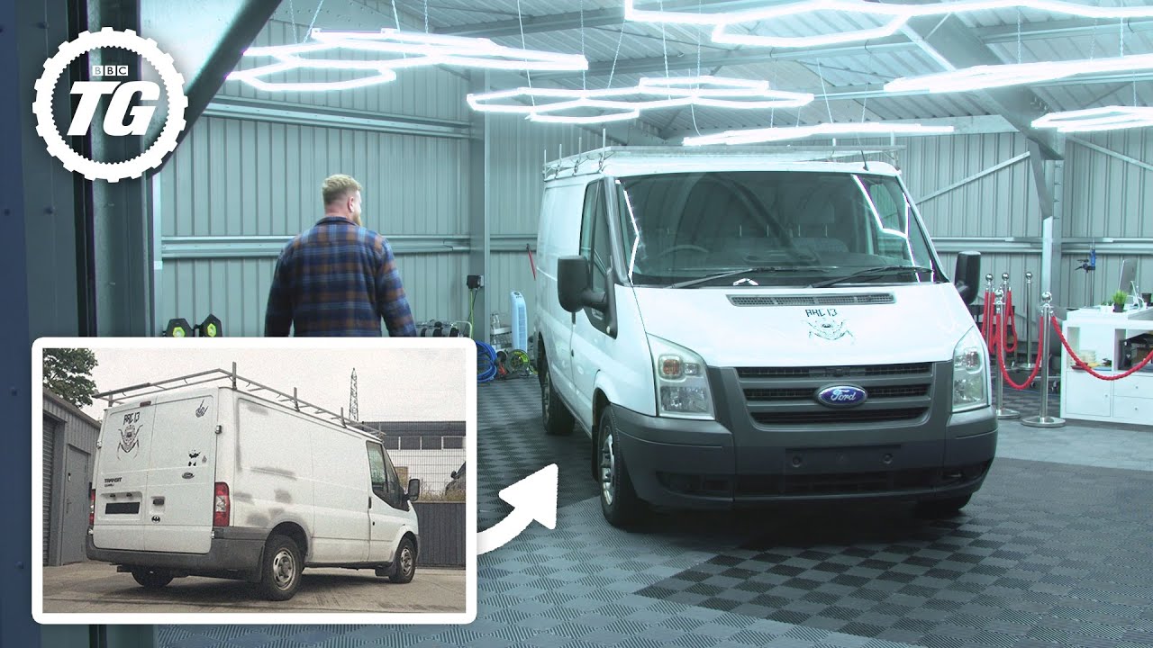 FILTHY Ford Transit DEEP CLEAN – First Wash In Over A Year | Top Gear Clean Team