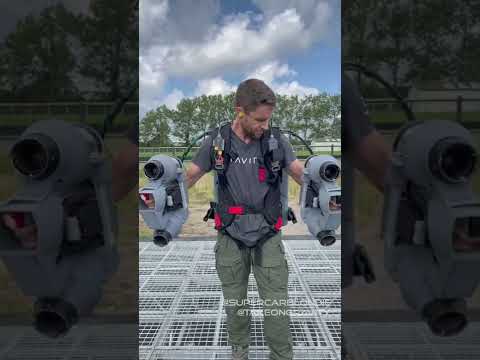 This Dad Built A Home-Made Jet Pack ?