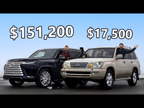 2022 Lexus LX600 vs 2003 Lexus LX470 / ВИДЕО