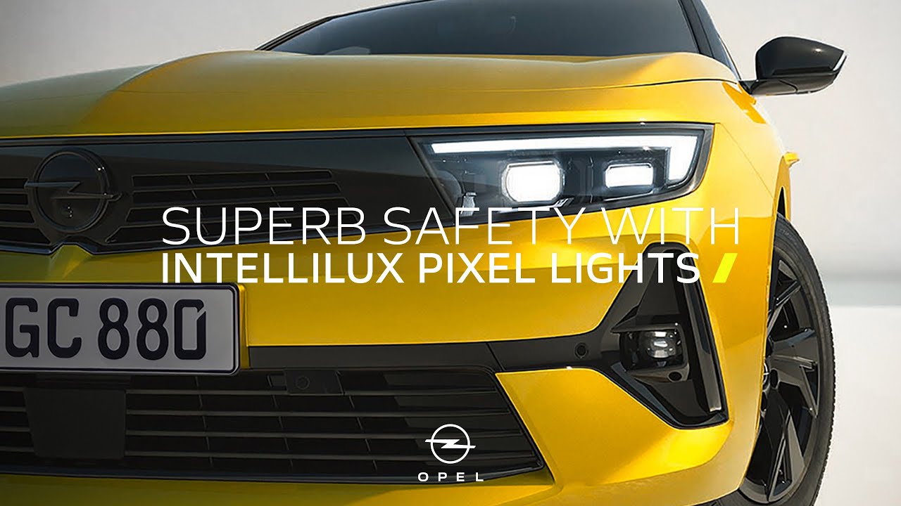 Новата Opel Astra: Супериорна безбедност со IntelliLux Pixel светлата / ВИДЕО