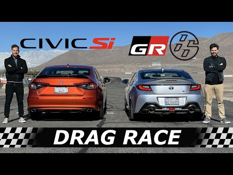 Трка на забрзување: 2022 Honda Civic Si vs Toyota GR86 / ВИДЕО