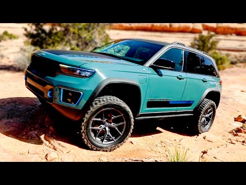 Новиот 2023 Jeep Grand Cherokee Trailhawk 4xe Concept – Теренски ТЕСТ / ВИДЕО