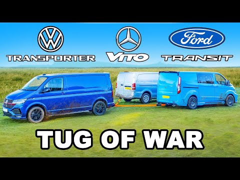 Carwow: VW vs Ford vs Mercedes: „Војна на ванови“ / ВИДЕО