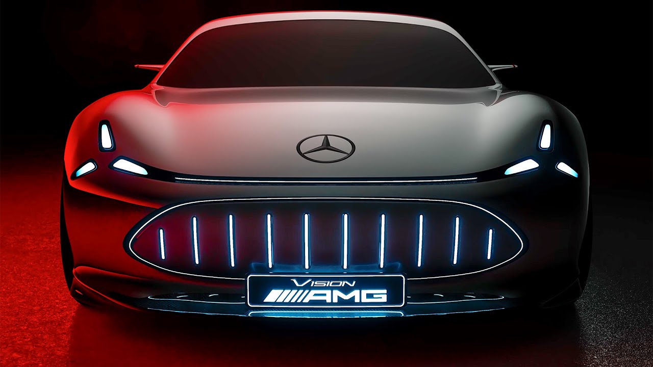 Новиот Mercedes Vision AMG: Mercedes-AMG „спортист“ од новата генерација / ВИДЕО