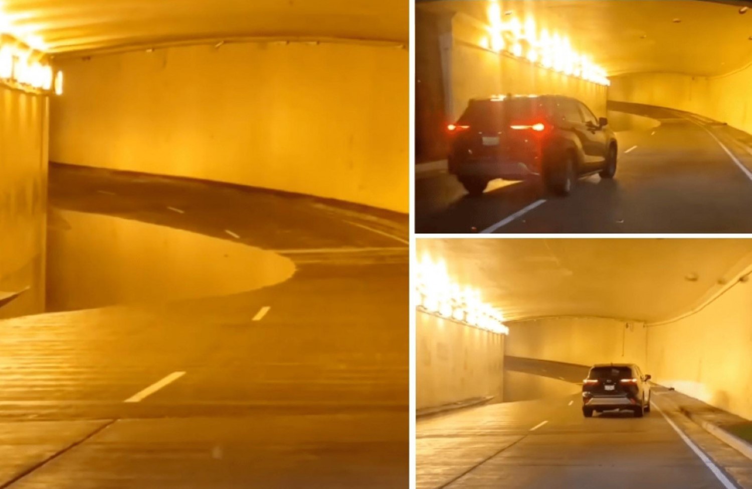 Невидена „хорор сцена“ среде тунел ги запрепастила возачите / ВИДЕО