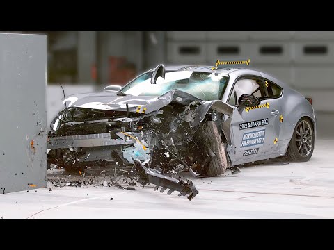 2022 IIHS Краш ТЕСТ: Toyota GR86 / Subaru BRZ / ВИДЕО