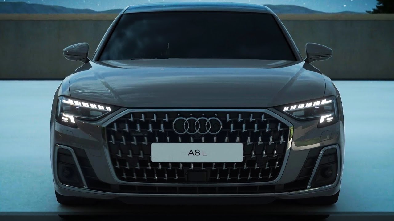 2022 Audi A8: Дигитална техонологија за светлата / ВИДЕО